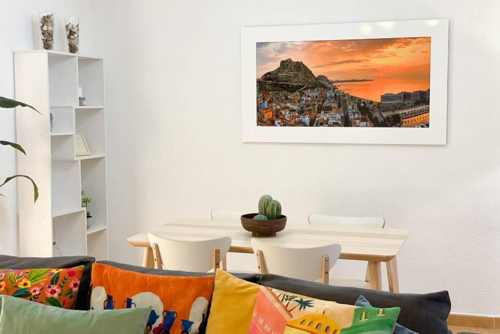 Coqueto Y Amplio Apartamento A 15 Min De La Playa Alicante Exteriör bild