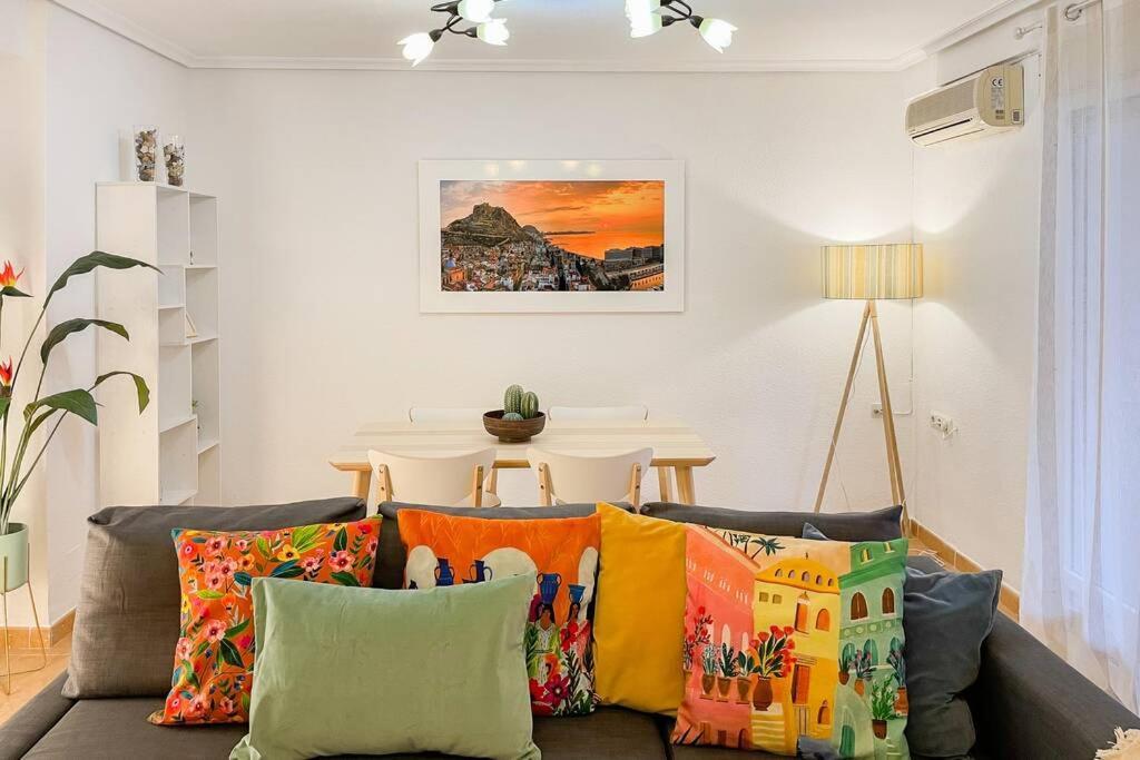 Coqueto Y Amplio Apartamento A 15 Min De La Playa Alicante Exteriör bild